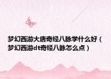夢幻西游大唐奇經(jīng)八脈學(xué)什么好（夢幻西游dt奇經(jīng)八脈怎么點(diǎn)）