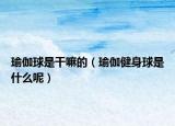 瑜伽球是干嘛的（瑜伽健身球是什么呢）