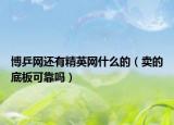 博乒網(wǎng)還有精英網(wǎng)什么的（賣的底板可靠嗎）