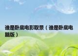 誰(shuí)是臥底電影取景（誰(shuí)是臥底電腦版）