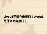 vivou1手機(jī)充電接口（vivou1是什么充電接口）