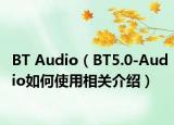 BT Audio（BT5.0-Audio如何使用相關介紹）