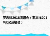 羅志祥2018演唱會（羅志祥2010武漢演唱會）