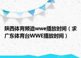 陜西體育頻道wwe播放時(shí)間（求廣東體育臺(tái)WWE播放時(shí)間）