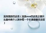龍珠里的巴達克（龍珠ova巴達克之章片頭曲中兩個人其中有一個長得很像貝吉塔）