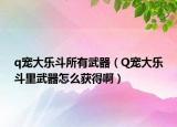 q寵大樂斗所有武器（Q寵大樂斗里武器怎么獲得啊）