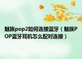 魅族pop2如何連接藍(lán)牙（魅族POP藍(lán)牙耳機(jī)怎么配對連接）