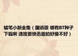 蠟筆小新全集（國語版 哪有BT種子下載啊 速度要快迅雷的好像不好）