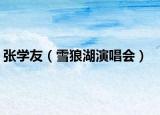 張學友（雪狼湖演唱會）