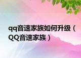 qq音速家族如何升級(jí)（QQ音速家族）