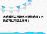 木地板可以用吸水拖把拖地嗎（木地板可以用吸塵器嗎）