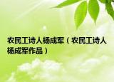 農(nóng)民工詩人楊成軍（農(nóng)民工詩人楊成軍作品）