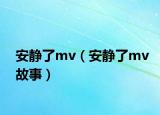安靜了mv（安靜了mv故事）