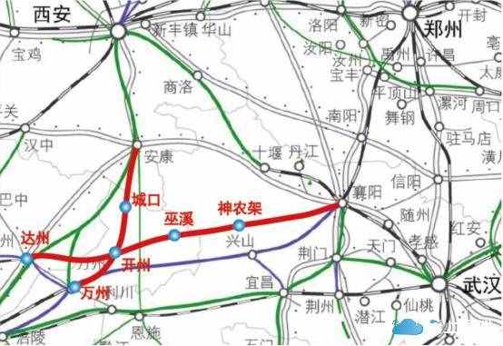 湖北將新增一條過境鐵路