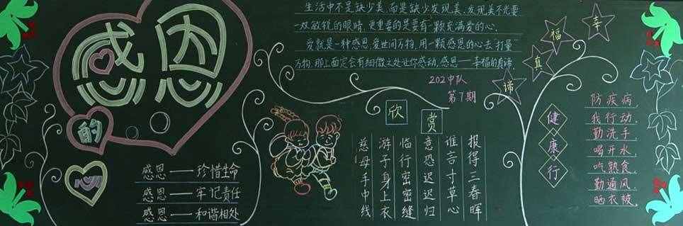 最新中小學生安全文明黑板報