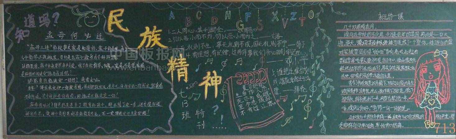 最新中小學生安全文明黑板報