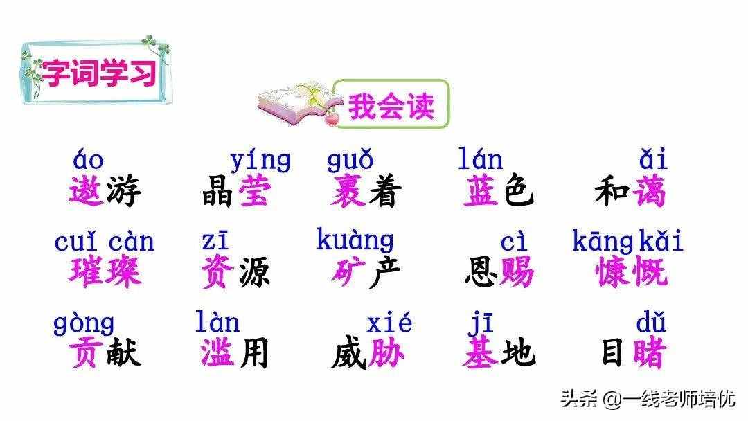 統(tǒng)編六年級(jí)上冊(cè)第18課《只有一個(gè)地球》重點(diǎn)知識(shí)點(diǎn)+課件