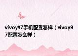 vivoy97手機配置怎樣（vivoy97配置怎么樣）