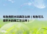 布魯克積木玩具怎么樣（布魯可兒童積木的做工怎么樣）