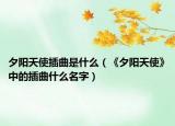 夕陽(yáng)天使插曲是什么（《夕陽(yáng)天使》中的插曲什么名字）