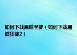 如何下載黑道圣徒（如何下載黑道狂徒2）