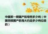 中國第一艘國產(chǎn)航母有多少噸（中國首艘國產(chǎn)航母大約是多少噸位級的）