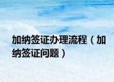 加納簽證辦理流程（加納簽證問(wèn)題）
