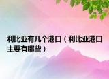 利比亞有幾個(gè)港口（利比亞港口主要有哪些）