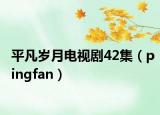 平凡歲月電視劇42集（pingfan）