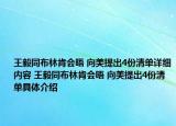 王毅同布林肯會(huì)晤 向美提出4份清單詳細(xì)內(nèi)容 王毅同布林肯會(huì)晤 向美提出4份清單具體介紹