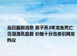 當(dāng)日最新消息 男子養(yǎng)3年龍魚死亡含淚清蒸品嘗 價格十分昂貴引網(wǎng)友熱議
