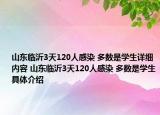 山東臨沂3天120人感染 多數(shù)是學生詳細內(nèi)容 山東臨沂3天120人感染 多數(shù)是學生具體介紹