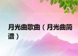 月光曲歌曲（月光曲簡譜）