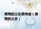 費翔的父親費偉德（費翔的父親）