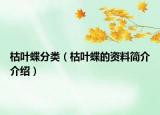 枯葉蝶分類（枯葉蝶的資料簡介介紹）