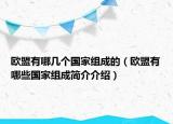 歐盟有哪幾個國家組成的（歐盟有哪些國家組成簡介介紹）