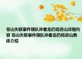 蒼山失聯(lián)事件領(lǐng)隊孫春龍仍將進山詳細(xì)內(nèi)容 蒼山失聯(lián)事件領(lǐng)隊孫春龍仍將進山具體介紹