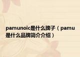 pamunoic是什么牌子（pamu是什么品牌簡介介紹）