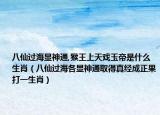 八仙過海顯神通,猴王上天戲玉帝是什么生肖（八仙過海各顯神通取得真經(jīng)成正果打一生肖）