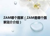 ZAM哪個國家（ZAM是哪個國家簡介介紹）