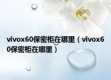 vivox60保密柜在哪里（vivox60保密柜在哪里）