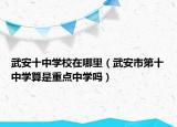 武安十中學(xué)校在哪里（武安市第十中學(xué)算是重點(diǎn)中學(xué)嗎）