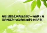 肖恩約翰遜北京奧運(yùn)會(huì)終于一塊金牌（肖恩約翰遜為什么沒有參加跳馬單項(xiàng)決賽）