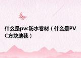 什么是pvc防水卷材（什么是PVC方塊地毯）