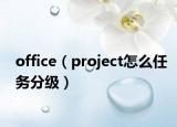 office（project怎么任務分級）