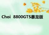 Choi  8800GTS暴龍版