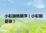 小彩旗楊麗萍（小彩旗是誰）