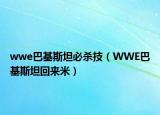 wwe巴基斯坦必殺技（WWE巴基斯坦回來(lái)米）