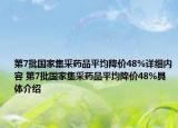 第7批國家集采藥品平均降價48%詳細(xì)內(nèi)容 第7批國家集采藥品平均降價48%具體介紹