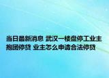 當(dāng)日最新消息 武漢一樓盤(pán)停工業(yè)主抱團(tuán)停貸 業(yè)主怎么申請(qǐng)合法停貸